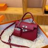 تصویر  کیف چرم وارداتی طرح هرمس Hermes